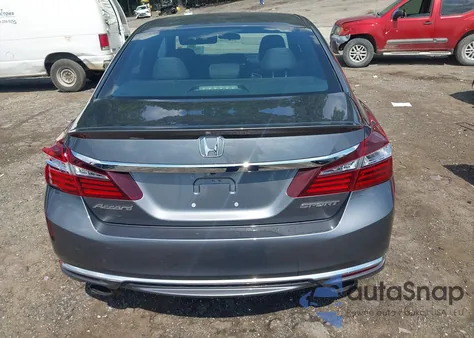 2017 Honda Accord Sport из США, поврежденный, VIN 1HGCR2F59HA012902